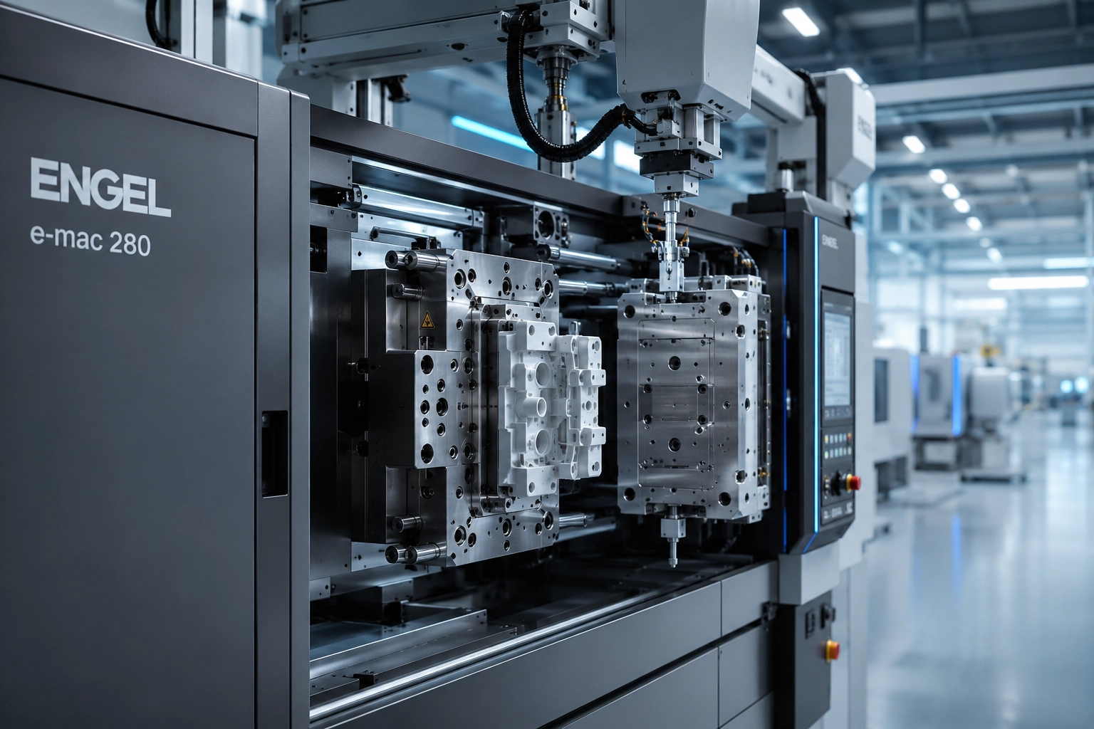 injection molding machine for high-precision custom plastic manufacturing