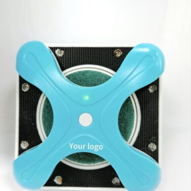 Square magnetic aquarium cleaner with customizable logo for OEM/ODM branding