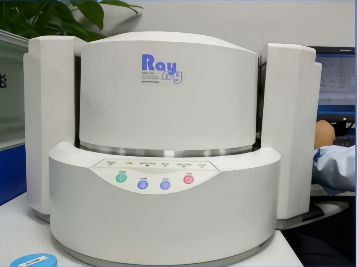 Shimadzu XRF analyzer for RoHS compliance and material analysis in quality control